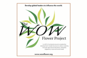 The WOW Flower Project Logo